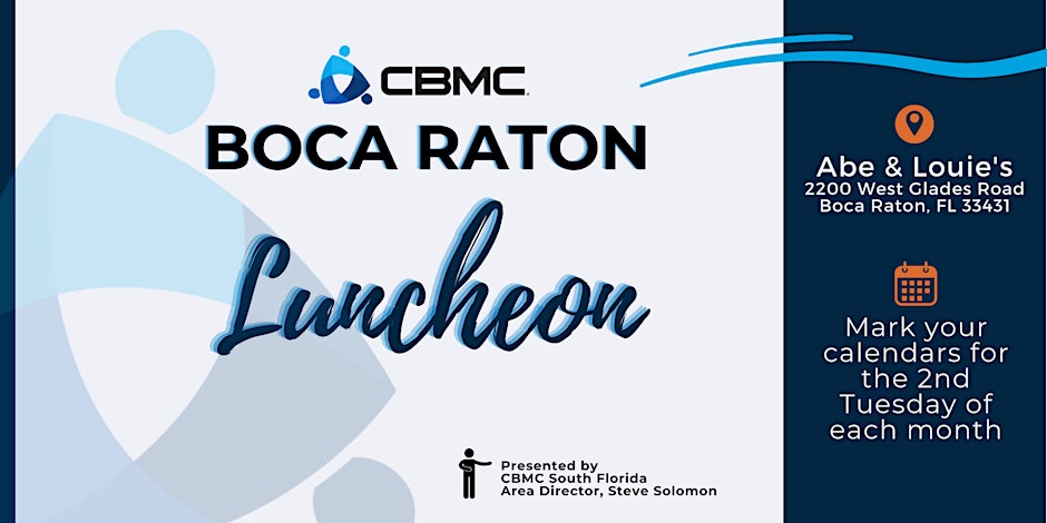 B2B Live: CBMC Boca Raton Lunch