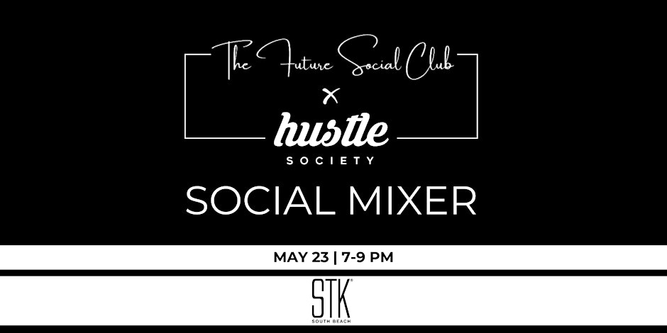 b2blive: Welcome to the Hustle Society & Future Social Miami Networking Mixer! Join us for an evening of connections and collaboration at the stylish STK Steakhouse. This in-person event is your chance to meet like-minded individuals, expand your professional network, and enjoy great conversations in a relaxed atmosphere. Don't miss out on this opportunity to foster new relationships and discover exciting possibilities.The ticket includes two complimentary cocktails from our sponsor Duke & Dame and passed appetizers from STK. See you there!