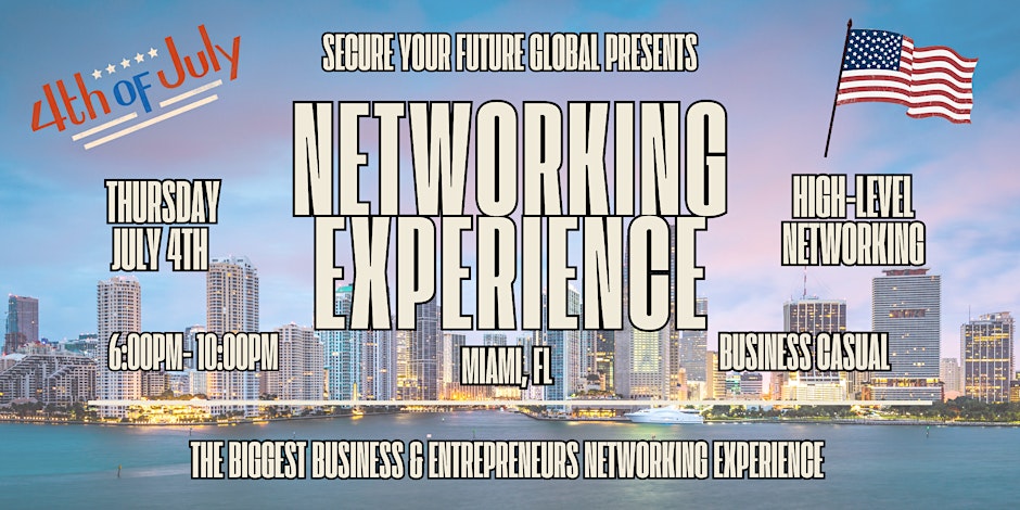 B2b-live: The Biggest 4th Of July Business & Entrepreneurship Networking Mixer