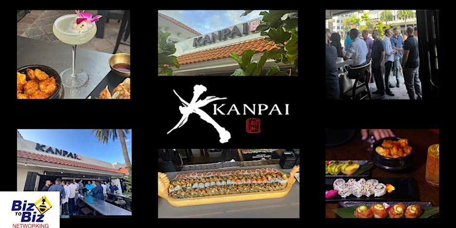 B2B-LIVE: Biz To Biz Networking at Kanpai Boca Raton