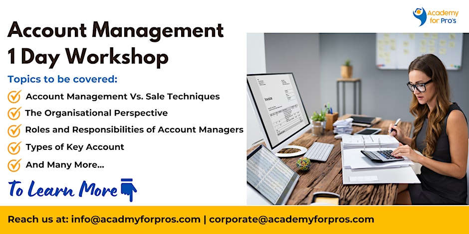 B2b-live: Account Management 1 Day Workshop in West Palm Beach, FL