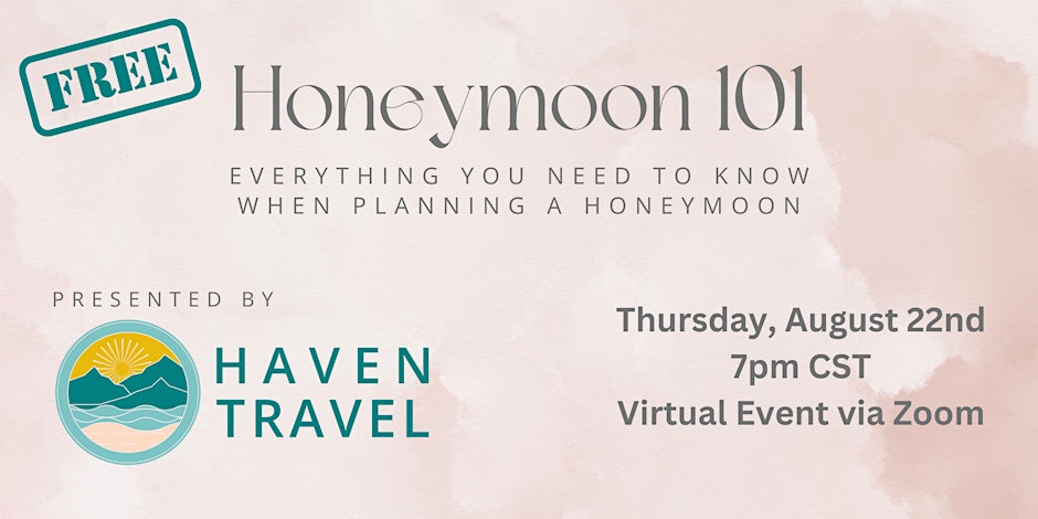 B2b-live: Virtual Honeymoon 101: Everything You Need To Know When Planning A Honeymoon