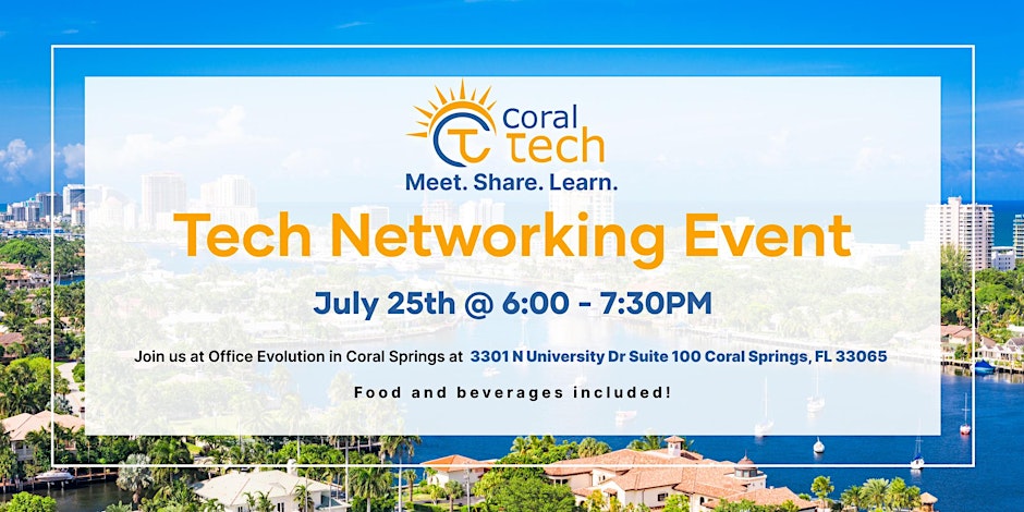 B2b-live: CoralTech Networking Event